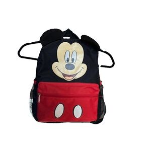 Kids Mickey Mouse Backpack - Red and Black